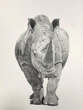 Load image into Gallery viewer, The Rhino - AJ Lawson - Original Australian Art
