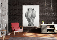 Load image into Gallery viewer, The Rhino - AJ Lawson - Original Australian Art
